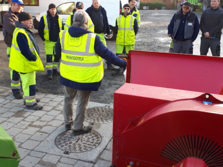 Toolbox veilig werken met een hakselaar