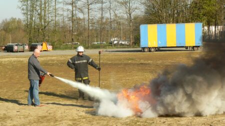 Opleiding draagbare blusmiddelen OCMW Zottegem