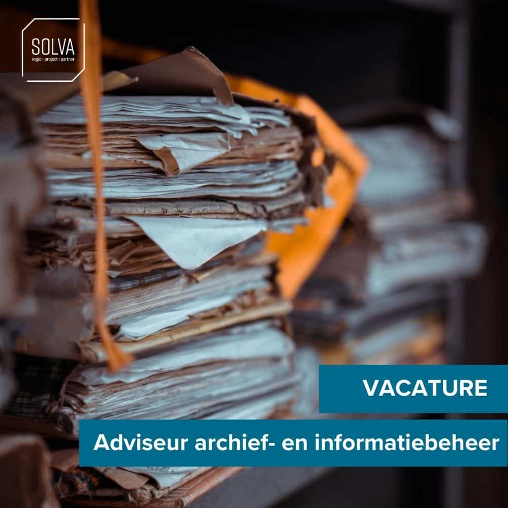 Adviseur archief- en informatiebeheer