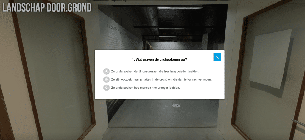 Bezoek de tentoonstelling in 3D met Quiz